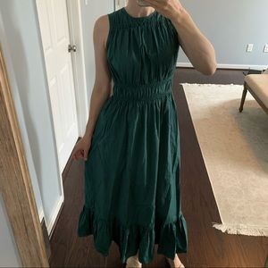 a new day Green Maxi Dress Sz S